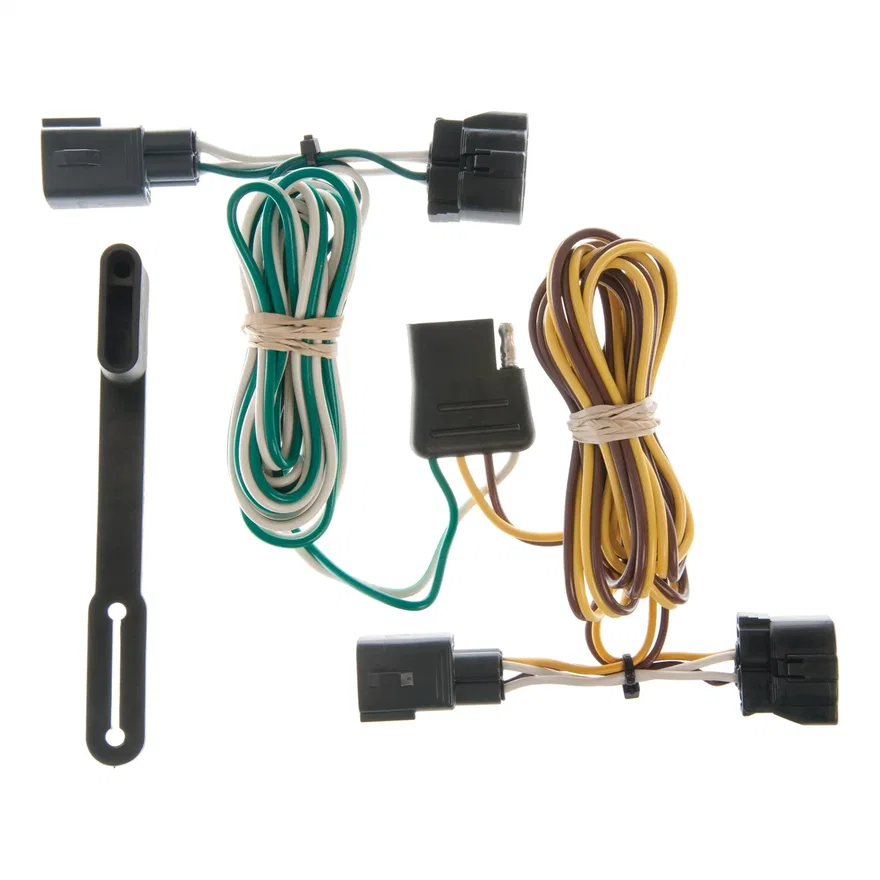 Custom Wiring; 4-Way Flat Output; Select Dodge Ram 1500; 2500; 3500; Dakota