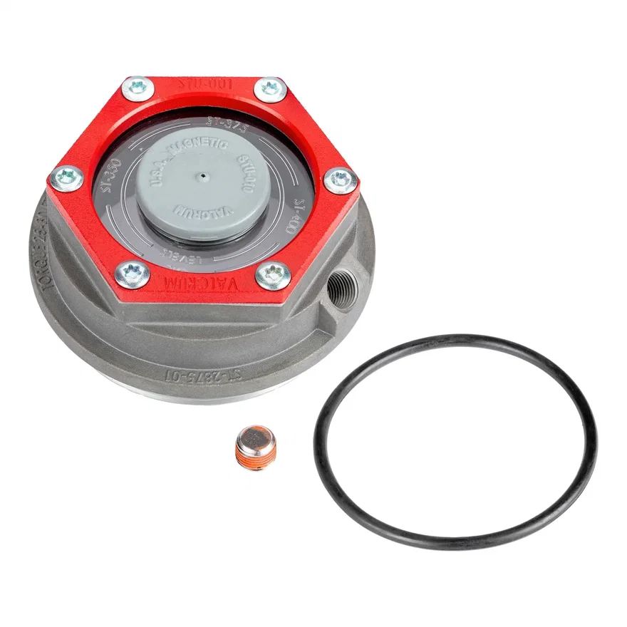 Trailer Axle Oil and Dust Cap with Set Screw-8;000 lbs. Clear
