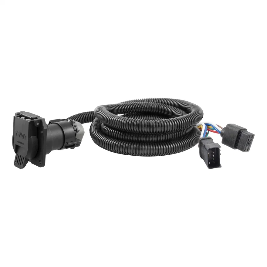7ft. Custom Wiring Extension Harness (Adds 7-Way RV Blade to Truck Bed) for Dodge