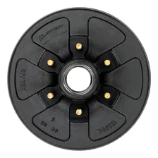 12in. Brake Hub with Bearing Kit; 6;000-lb. Axles; 6 on 5-1/2in. Bolt Pattern image 3