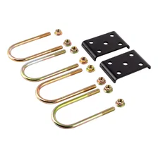 Trailer Axle U-Bolt Mounting Kit; 8;000-lb. Axles; 3in. Tube; 9/16in.-18 Thread image 2