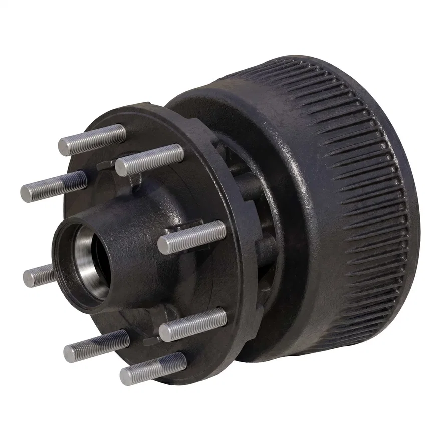 Threaded Brake Hub-16;000-lb. 8 on 275 mm; 17-1/2in. Wheels; M22 Studs; Oil
