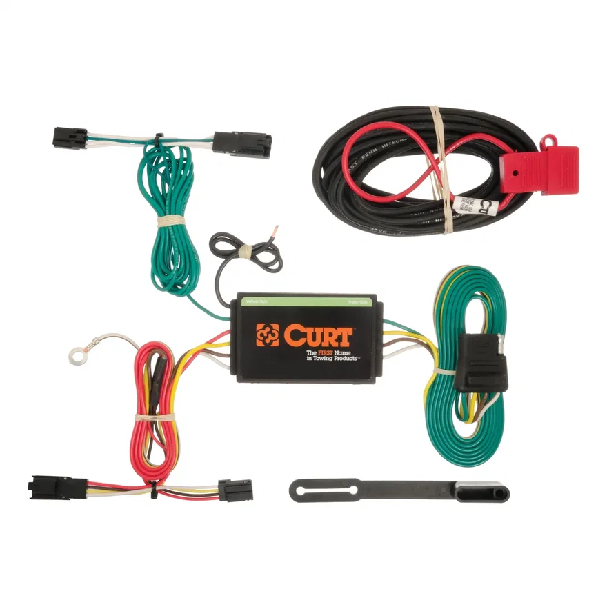 Custom Wiring Harness; 4-Way Flat Output; Select Chevrolet Malibu