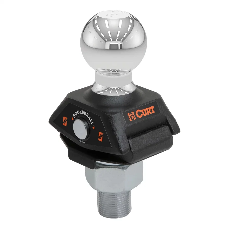 RockerBall 2-5/16in. Cushion Hitch Ball (1-1/4in. Shank; 12;000 lbs; Packaged)