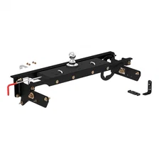 Double Lock Gooseneck Hitch Kit with Brackets; Select Ford F-250; F-350; F-450 image 1