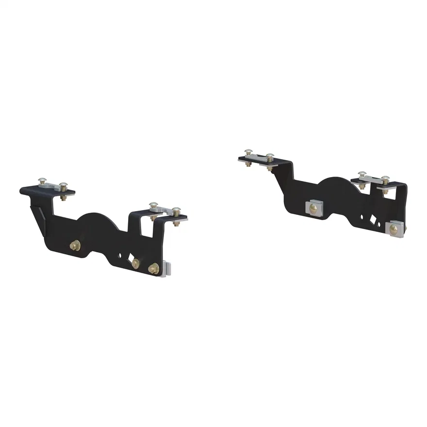 Custom 5th Wheel Brackets; Select Ford F-150