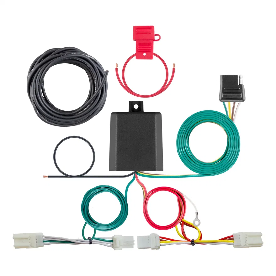 Custom Wiring Harness; 4-Way Flat Output; Select Hyundai Venue