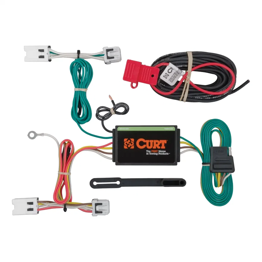 Custom Wiring Harness; 4-Way Flat Output; Select Nissan Sentra