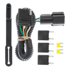 Custom 4-Flat; Select Freestar; Monterey; Fits w/o OE Plug behind Bumper image 1