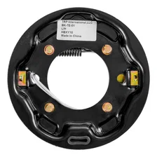 Electric Trailer Brake Assembly; 7in. x 1-1/4in.; 4 Bolt; 2;200-lb. Axles; Left image 2