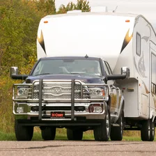 Universal 5th Wheel Base Rails; 25K (Gloss Black) image 5