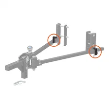 Replacement TruTrack Weight Distribution Hitch Heavy-Duty L-Pin/Clip image 2