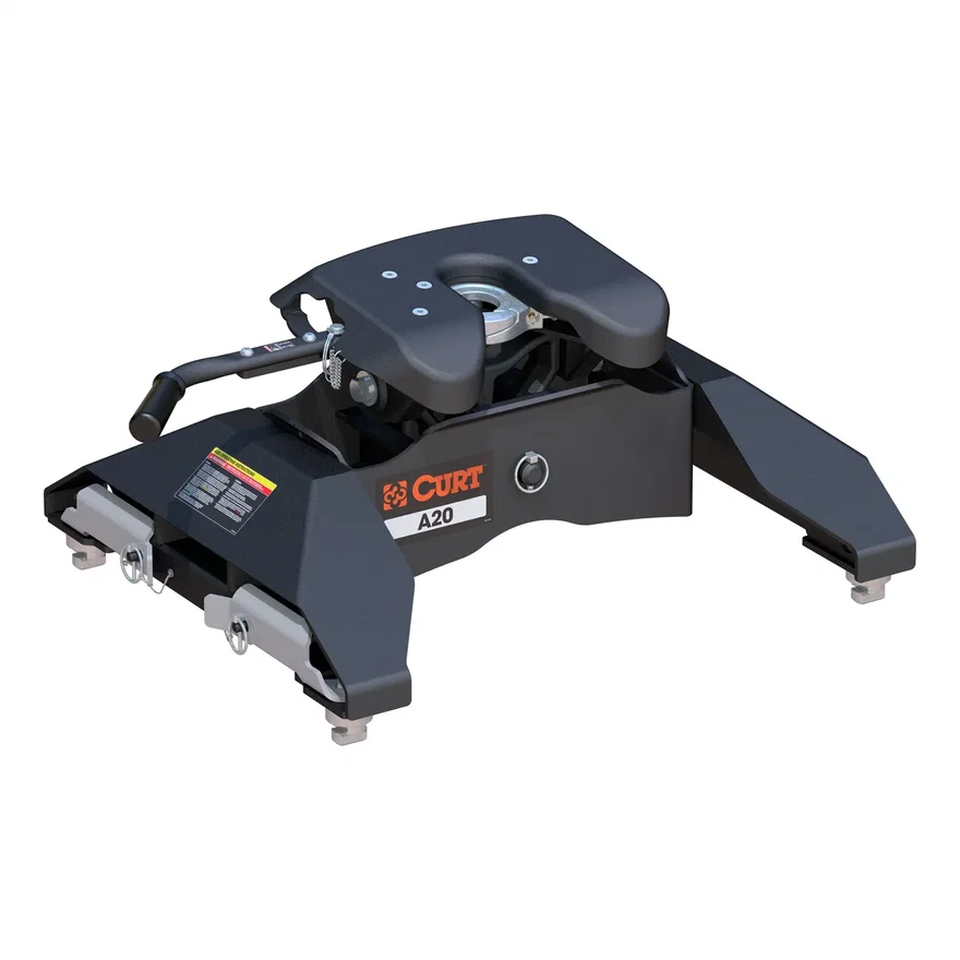 A20 5th Wheel Hitch; Select Silverado; Sierra 2500; 3500 HD; 8ft. Bed Puck Syste