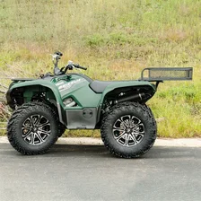 41in. x 26in. Black Steel Universal ATV Cargo Carrier image 2
