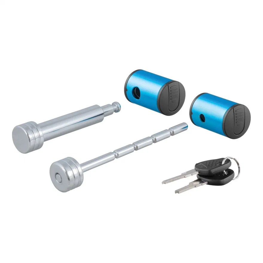 Right-Angle Hitch/Coupler Lock Set (2in. Receiver; 1in. to 3in. Latch)