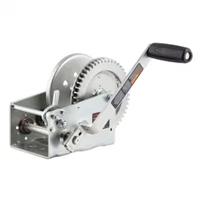Hand-Crank 2-Speed Win.; 3;200 lbs; 17.5:1 Low Gear Ratio; 9.6in. Handle image 1
