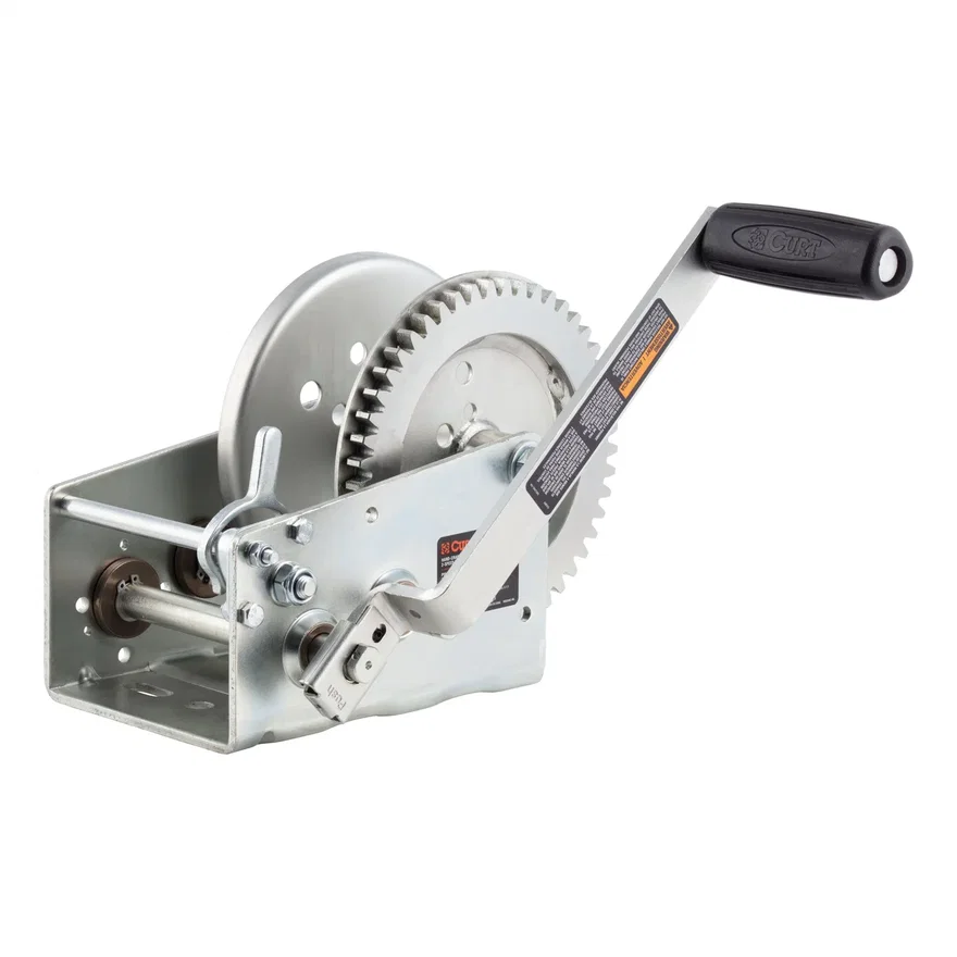 Hand-Crank 2-Speed Win.; 3;200 lbs; 17.5:1 Low Gear Ratio; 9.6in. Handle