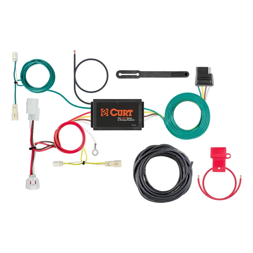 Custom Wiring Harness; 4-Way Flat Output; Select Mazda 6