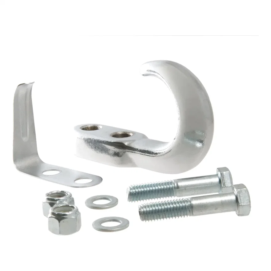 Tow Hook with Hardware (10;000 lbs.; Chrome)