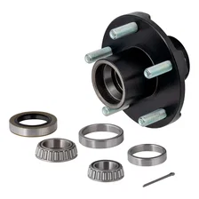 Idler Hub with Bearing Kit (Not Installed); 2;200-lb. Axles; 1/2in. Stud Size image 7