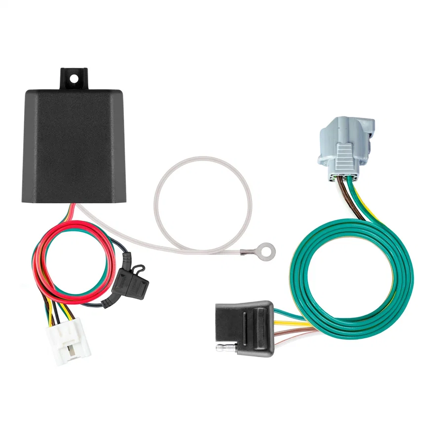 Custom Wiring Harness; 4-Way Flat Output; Select Lexus RX Series