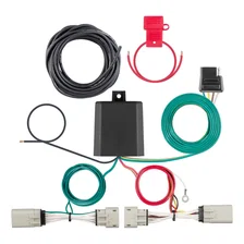 Custom Wiring Harness; 4-Way Flat Output; Select Ford F-150 with LED Taillights image 1