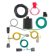 Custom Wiring Harness; 4-Way Flat Output; Select Hyundai Santa Fe image 1