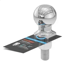 2in. Trailer Ball (3/4in. x 2-1/8in. Shank; 3;500 lbs.; Chrome) image 2