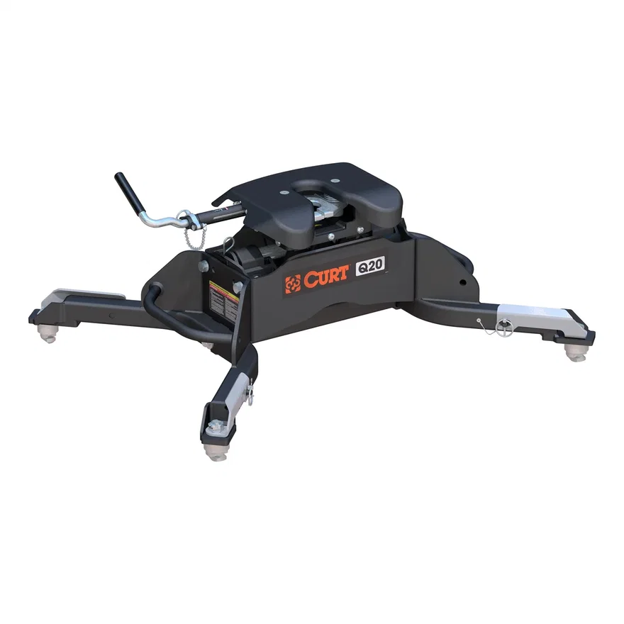 Q20 5th Wheel Hitch; Select Ram 2500; 3500; 8ft. Bed Puck System