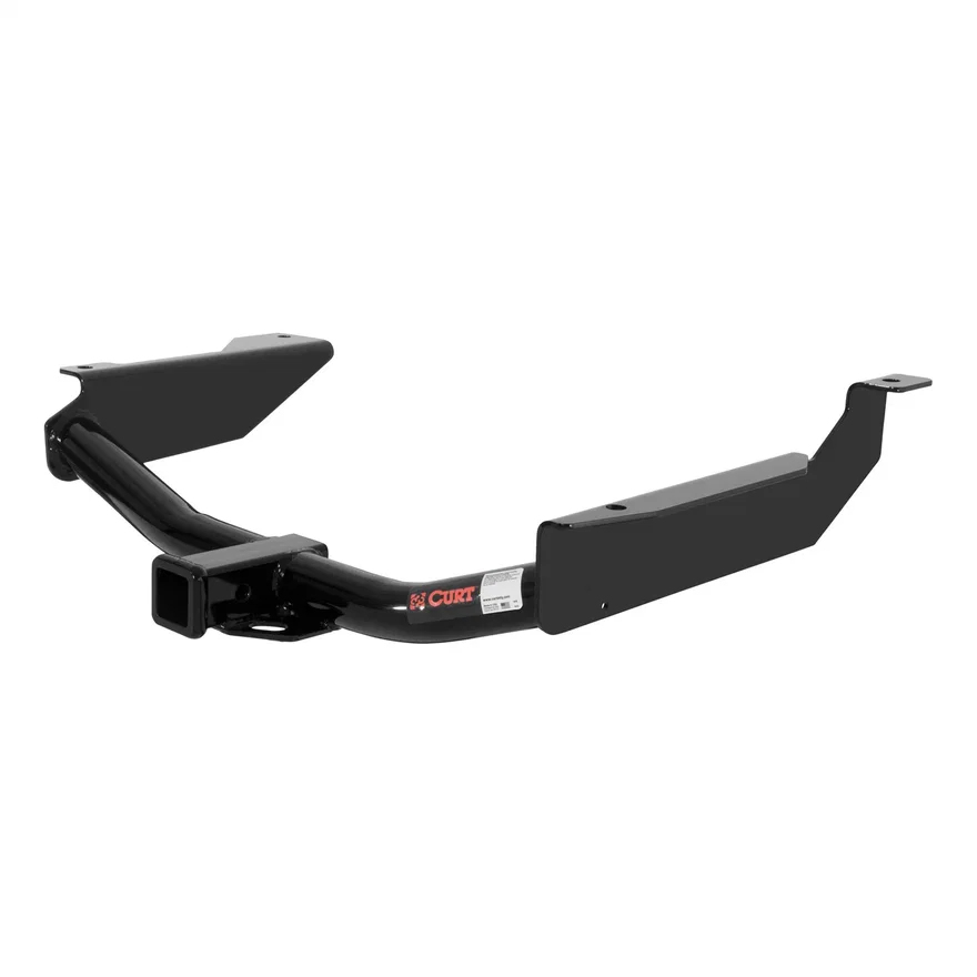 Rear Class 3 Trailer Hitch; 2in. Receiver; Select Dodge Durango (Round Tube Frame)