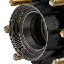 Short Threaded Idler Hub Assembly with Races/Wheel Studs; 10;000-lb. Axles image 5