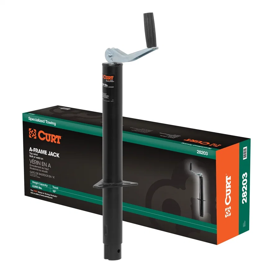 A-Frame Jack with Top Handle (2;000 lbs; 15in. Travel; Packaged)