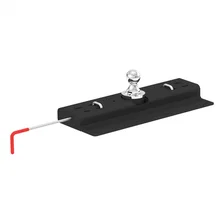 Double Lock Gooseneck Hitch; 2-5/16in. Ball; 30K (Brackets Required) image 1