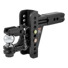 Adjustable Channel Mount with 2-5/16in. Ball/Pintle (2-1/2in. Shank; 20;000 lbs. image 1
