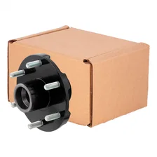 Idler Hub with Races/Wheel Studs; 4;400-lb. Axles; 6 on 5-1/2in. Bolt Pattern image 1