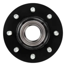 Standard Threaded Idler Hub Assembly w/Races/Wheel Studs; 8;000-lb. Axles image 3