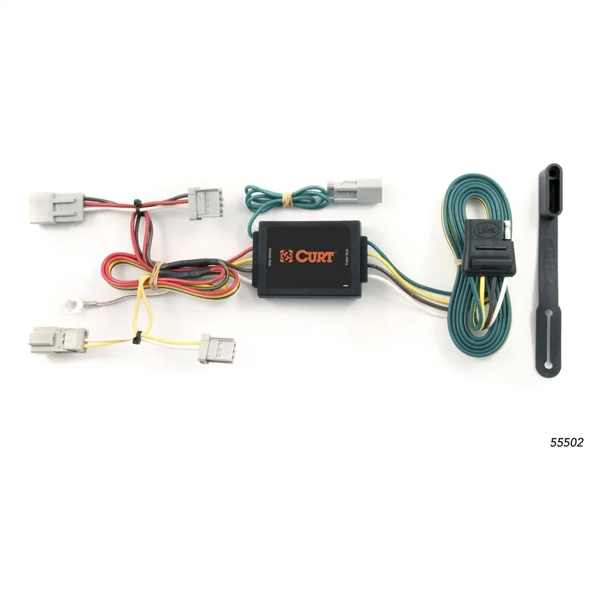Custom Wiring Harness; 4-Way Flat Output; Select Honda Accord; Acura TSX