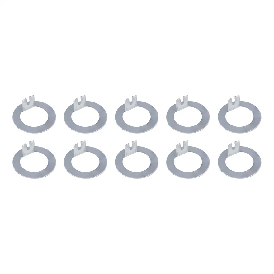Spindle Washer; 2;200-8;000-lb. Axles; 1in. ID; 1-11/16in. OD; Locking Tang; 10