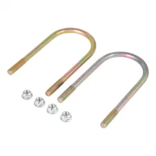 Trailer Axle U-Bolt/Nut Kit; 10;000-lb. Axles; 4in. Axle Tube; 5/8in.-11 Thread image 1
