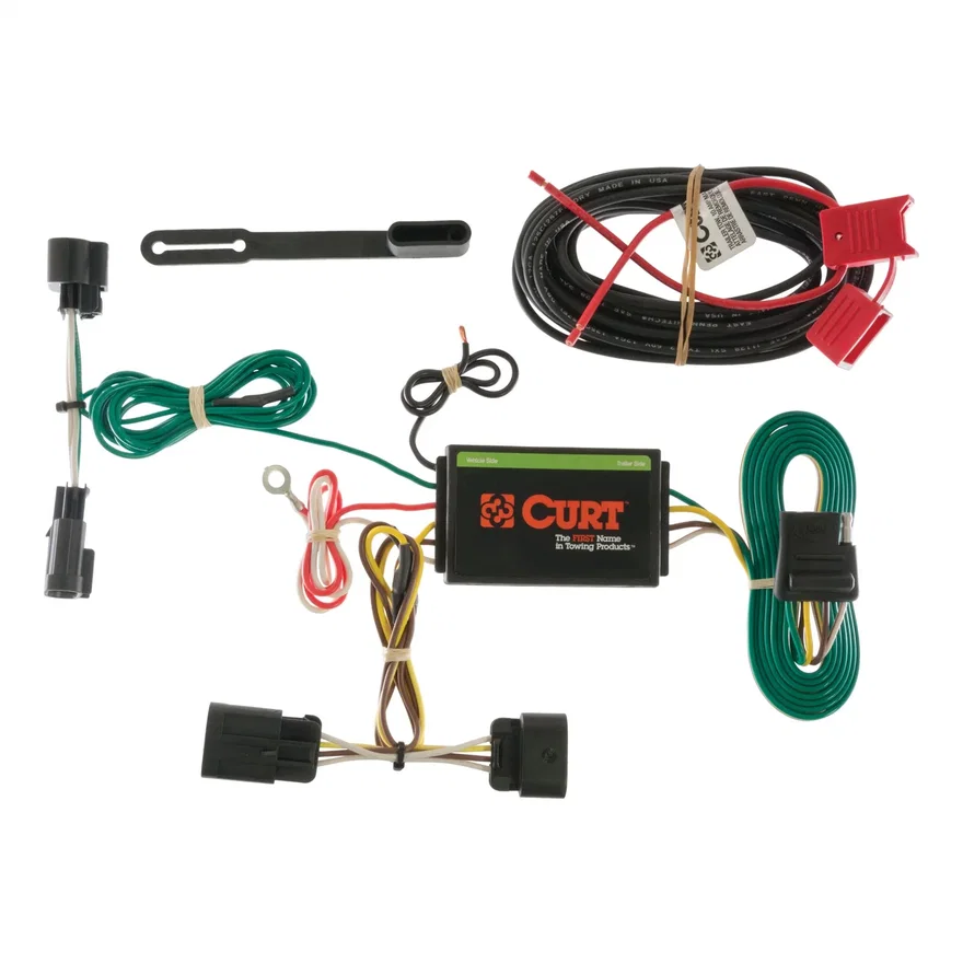 Custom Wiring Harness; 4-Way Flat Output; Select Cadillac ATS
