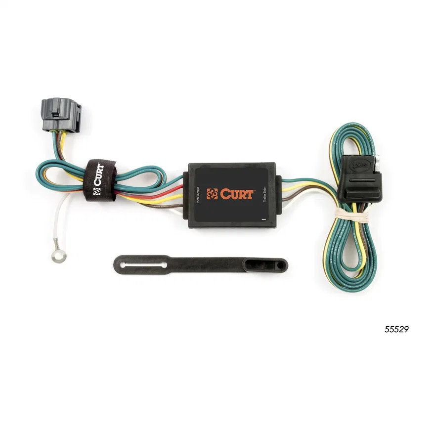 Custom Wiring Connector; 4-Way Flat Output; Select Kia Sportage