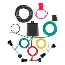Custom Wiring Harness; 4-Way Flat Output; Select Hyundai Tucson image 1