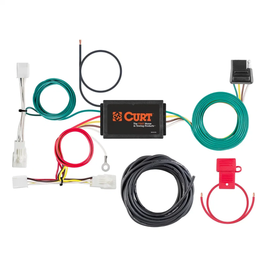 Custom Wiring Harness; 4-Way Flat Output; Select Lexus ES300h; ES350