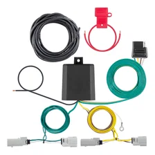 Custom Wiring Harness; 4-Way Flat Output; Select Ford Transit 350; 350 HD Dually image 1