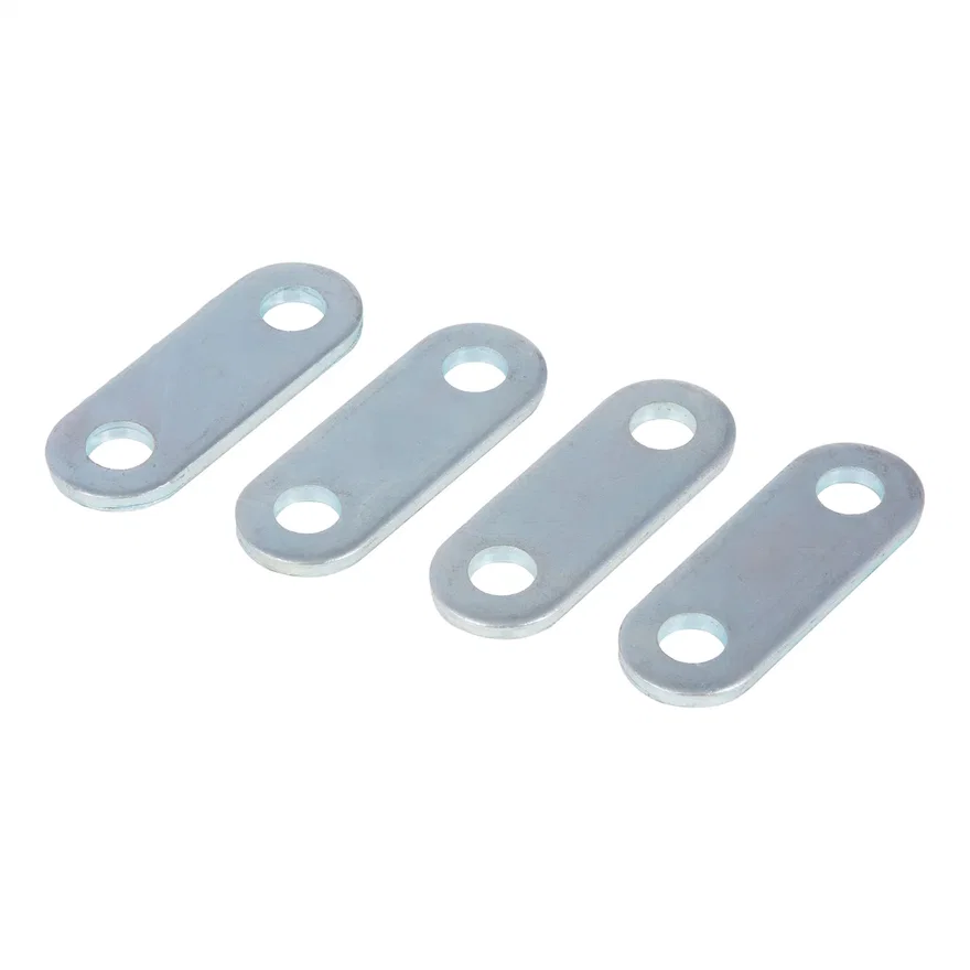 Shackle Links; 0.224in. Thickness; 2-1/4in. Center-to-Center; 4 Pack