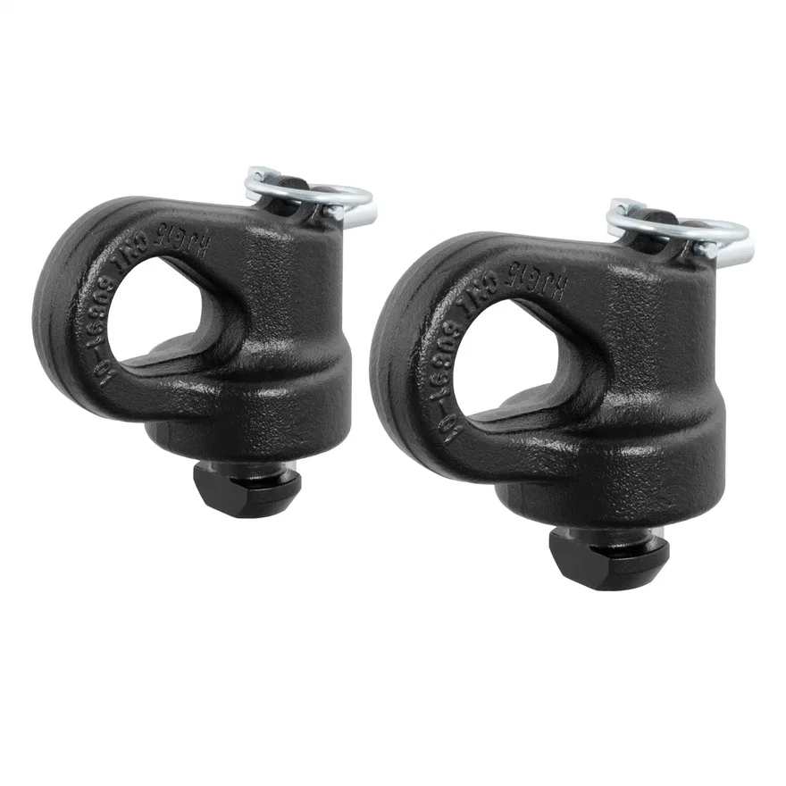 OEM Puck System Gooseneck Safety Chain Anchors; Chevy; Ford; GMC; Nissan (38K)