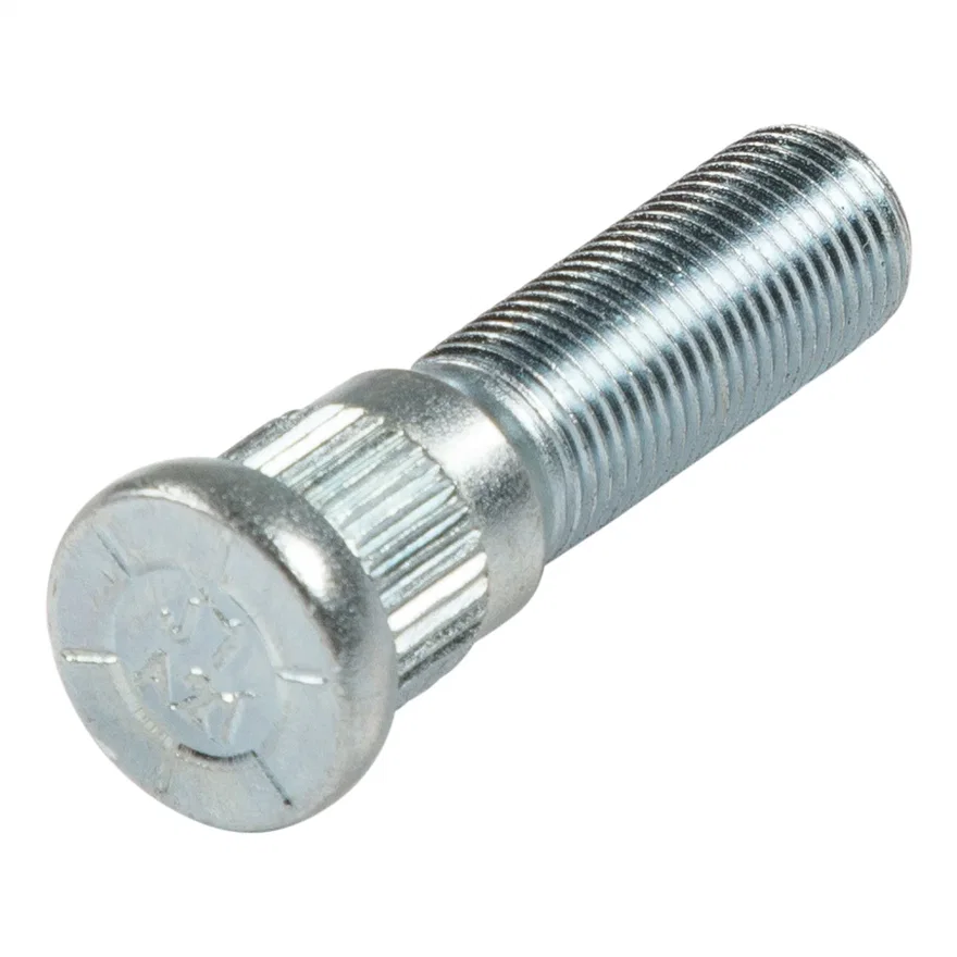 Wheel Lug Stud-1/2in.-20 x 2in.; Zinc