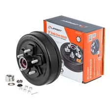 10in. Brake Hub Complete Kit with Installed Bearings; 3;500-lb. Axles image 1