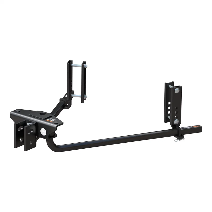 TruTrack 2P Round Bar Weight Distribution with 2x Sway Control; 8-10K (No Shank)