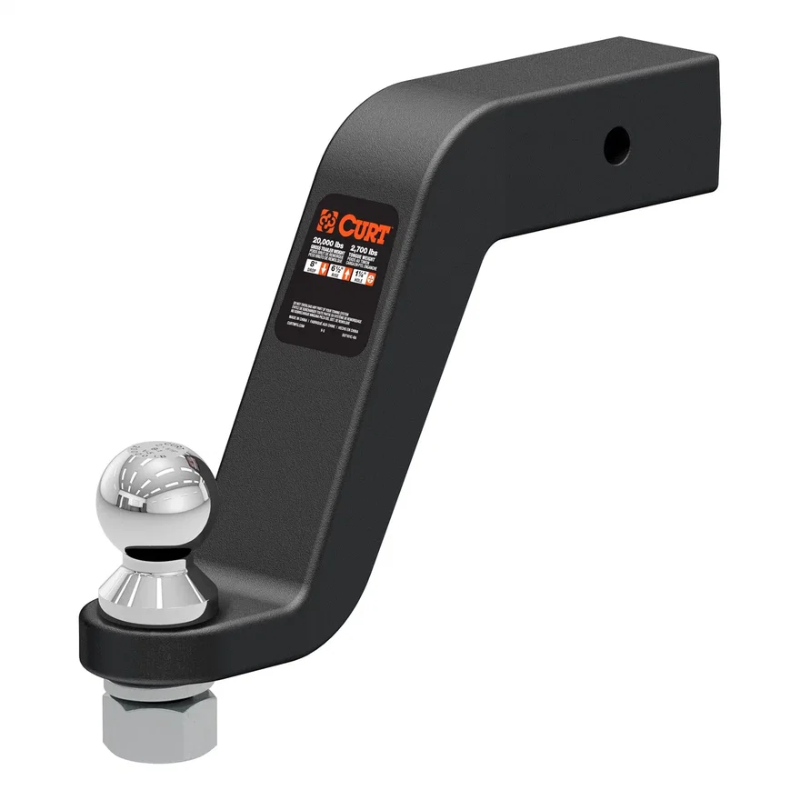 Loaded Forged Ball Mount with 2-5/16in. Ball (2-1/2in. Shank; 20;000 lbs; 8in. D